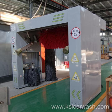 Automatic gantry reciprocating car washing machine